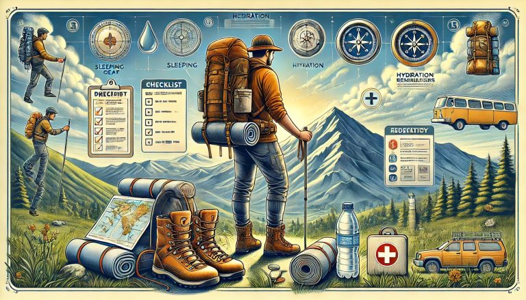 Подготовка к походу в горы