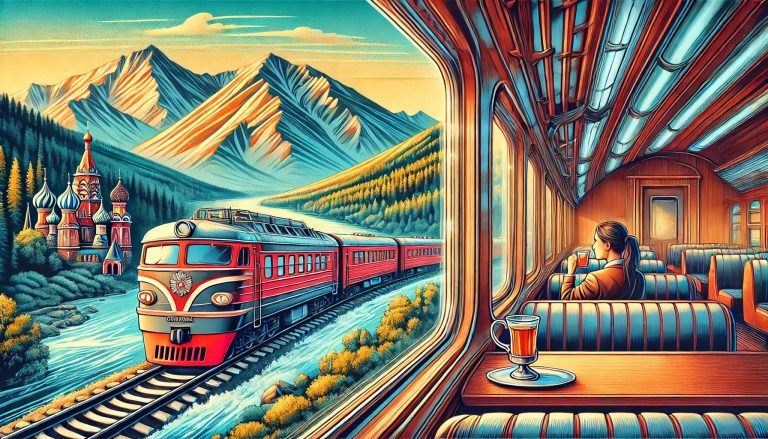 Путешествие на поезде