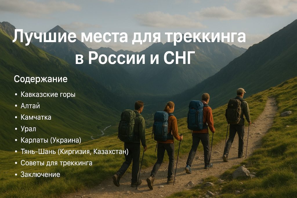 Лучшие места для треккинга в России и СНГ
