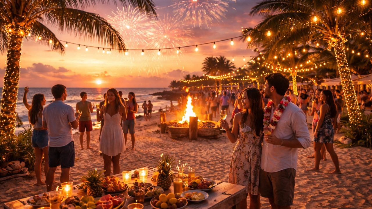 Страны, где Новый год празднуется летом